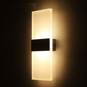 The Plack LED Wall Sconce Direct/Indirect SKU# LIG0058