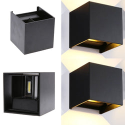 LED Cube Adjustable Wall Sconce Warm White Indoor SKU# LIG0047