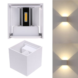 LED Cube Adjustable Wall Sconce Warm White Indoor SKU# LIG0047