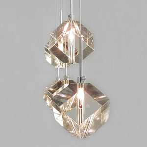 LED Diamonds in the Sky Polished Crystal Pendant SKU# LIG0044