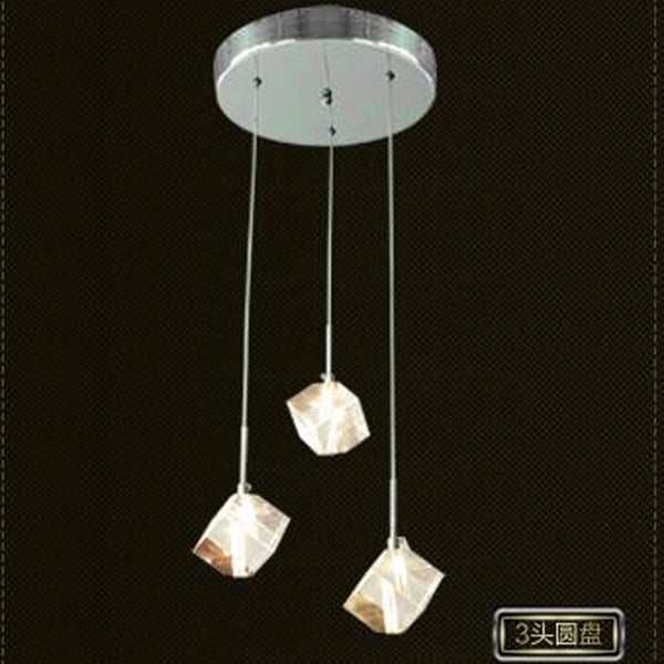 LED Diamonds in the Sky Polished Crystal Pendant SKU# LIG0044