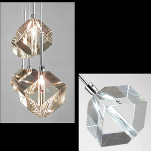 LED Diamonds in the Sky Polished Crystal Pendant SKU# LIG0044