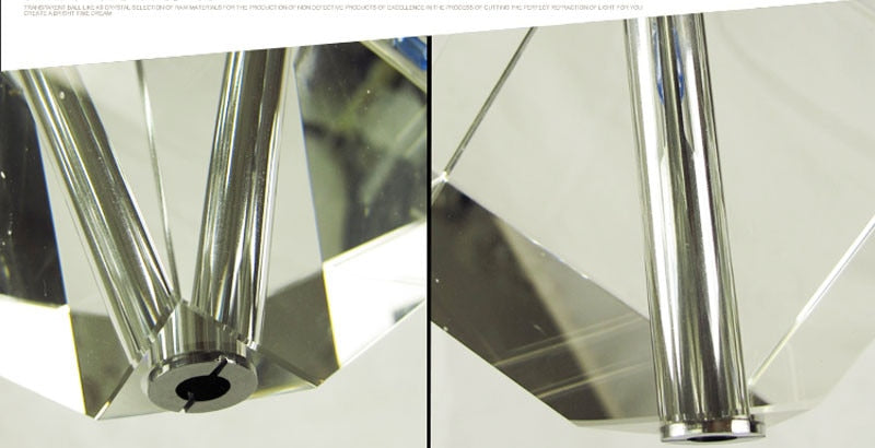 LED Diamonds in the Sky Polished Crystal Pendant SKU# LIG0044