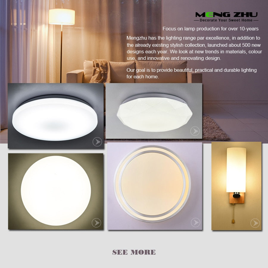 Moon Ceiling Remote Control White Interior SKU# LIG0002