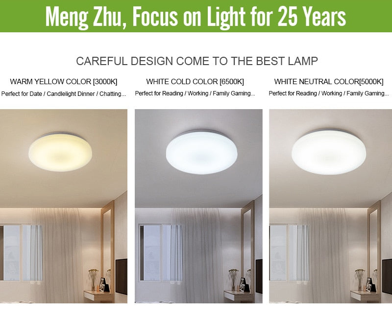 Moon Ceiling Remote Control White Interior SKU# LIG0002