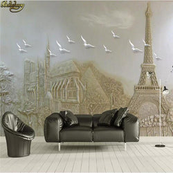 3D Wallpaper Paris Landscape SKU# WAL0049