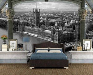 3D Wallpaper Retro London SKU# WAL0147