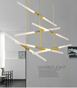 Matrix LED Frosted Pendant Light Suspension SKU# LIG0051