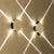 LED Wall Sconce Matrix Cross/Star 85V-265V SKU# LIG0048