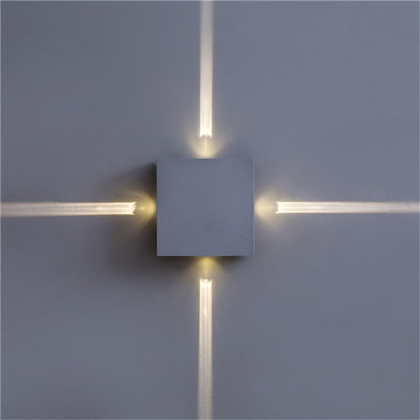 LED Wall Sconce Matrix Cross/Star 85V-265V SKU# LIG0048