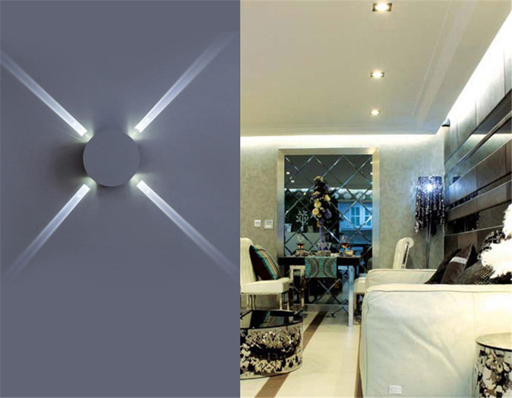 LED Wall Sconce Matrix Cross/Star 85V-265V SKU# LIG0048