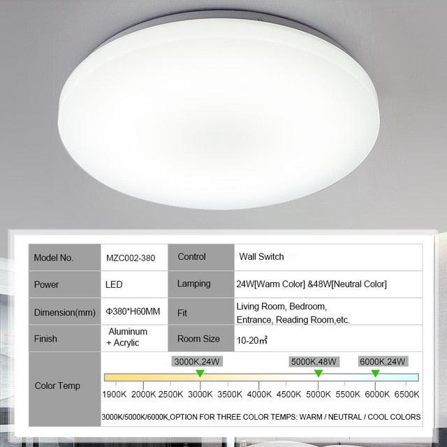 Moon Ceiling Remote Control White Interior SKU# LIG0002