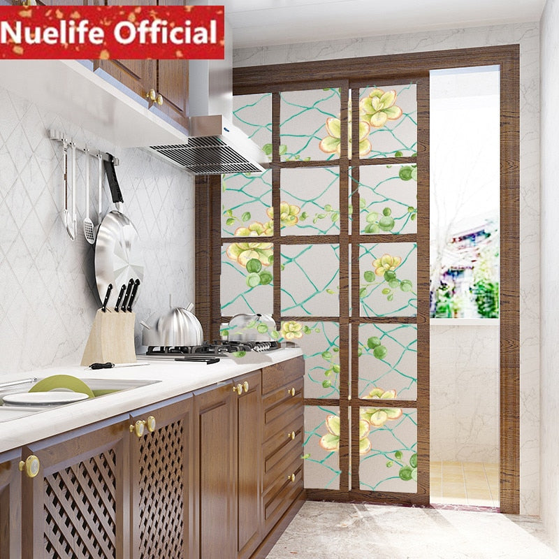 Window Transparent Bird Film Frosted Glass SKU# MOS0025