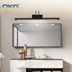 LED Polished Silver or Balck Vanity Wall Sconce SKU# LIG0038