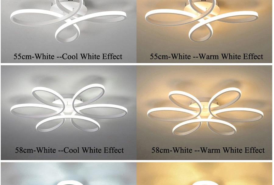 Wild Flower SMD/LED Remote Ceiling Light SKU# LIG0082