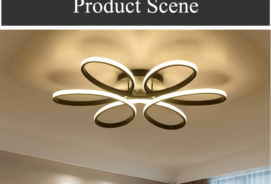 Wild Flower SMD/LED Remote Ceiling Light SKU# LIG0082