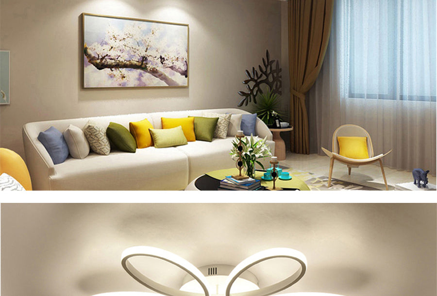 Wild Flower SMD/LED Remote Ceiling Light SKU# LIG0082