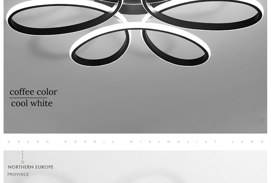 Wild Flower SMD/LED Remote Ceiling Light SKU# LIG0082