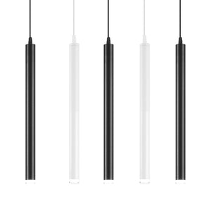 LED Zylinder Long Tube Suspension Dining Room SKU# LIG0101